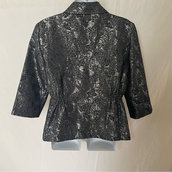 Alfred Dunner dark blue jacket size 8P - Picture 7 of 9